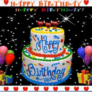 Deseos de feliz cumpleaños Gif # 177 Compre 1 GIF y obtenga 1 GIF gratis.