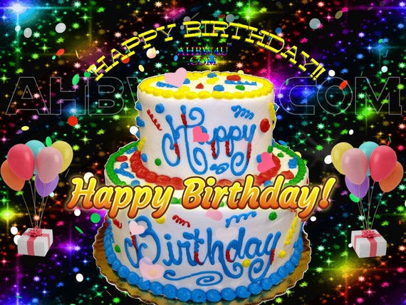 Animated Happy Birthday Wishes 4U Gifs Roses Galore 222 & - Etsy Animated Happy Birthday Wishes 4U Gifs Roses Galore 222 & - Etsy