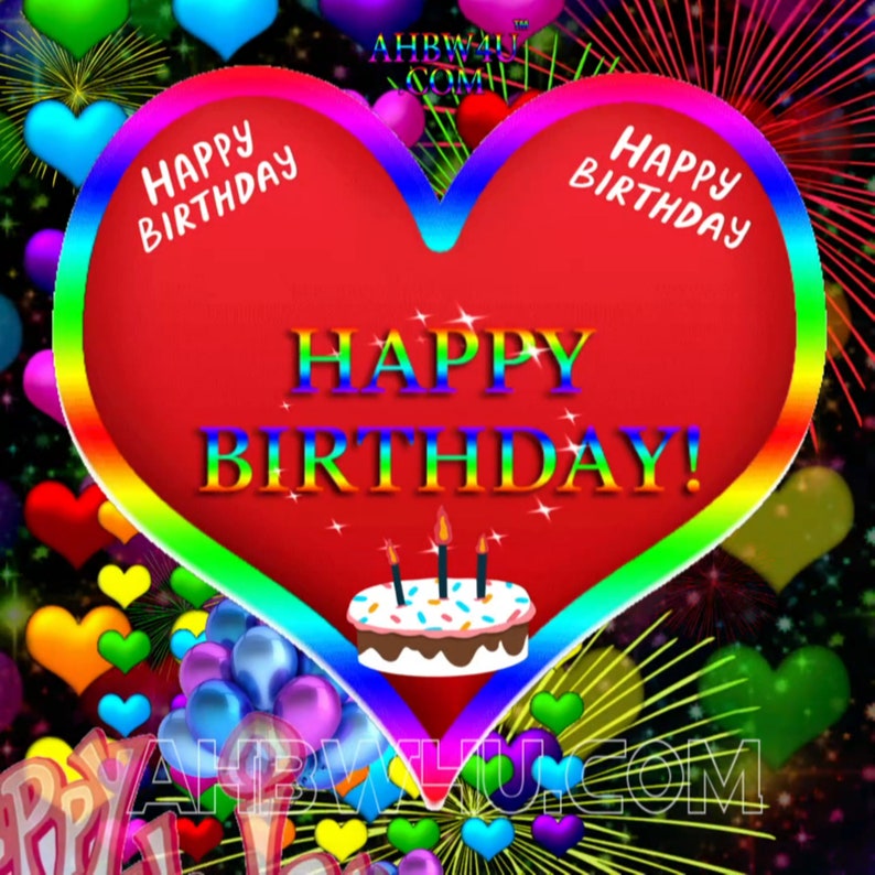 Animated Happy Birthday Wishes Gifs 137 & 176 Buy 1 and Get 1 Free ...
