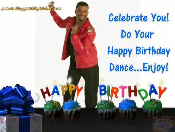 happy birthday dance gif