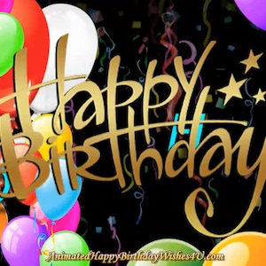 Desejos de Feliz Aniversário Gif #151 Compre 1 Gif e Ganhe 1 Gif Grátis. Cartão de vídeo de Feliz Aniversário, cartões de aniversário, feliz aniversário.