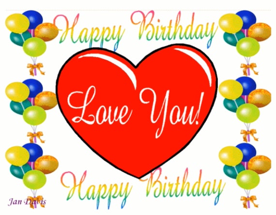 Happy Birthday Friend Love GIF - HappyBirthdayFriend Love Heart - Discover  & Share GIFs