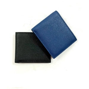 Personalised Saffiano Leather Men's Wallet