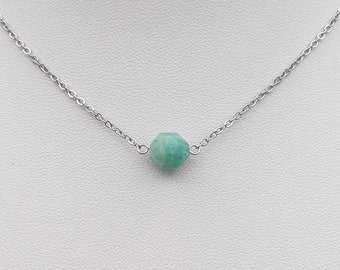 TAMARUSAN Choker Natural Stone Blue Rose Tree azonite Rose Quartz TAMARUSAN Choker Natural Stone Blue Rose Tree azonite Rose Quartz