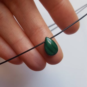 Malachite crystal necklace Crystal jewelry Malachite choker necklace Malachite jewelry Green Malachite gemstone necklace Malachite Crystals