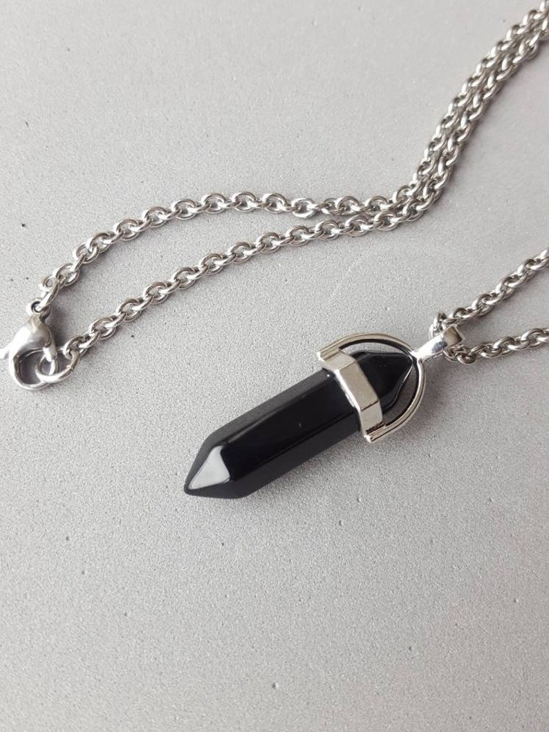 rebrand obsidian necklace rebrand obsidian necklace