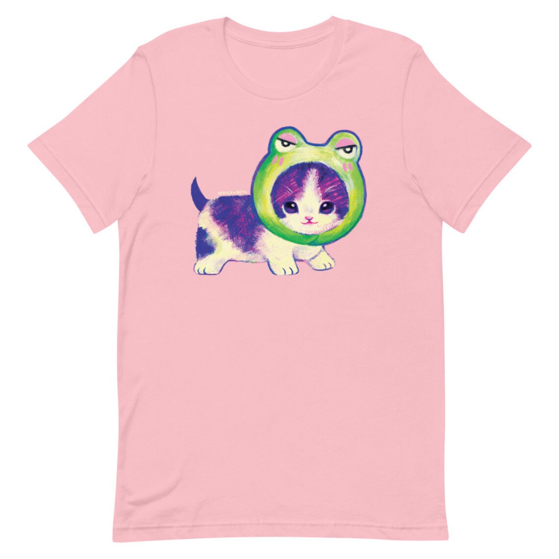 Froggy Cat T-shirt | Etsy