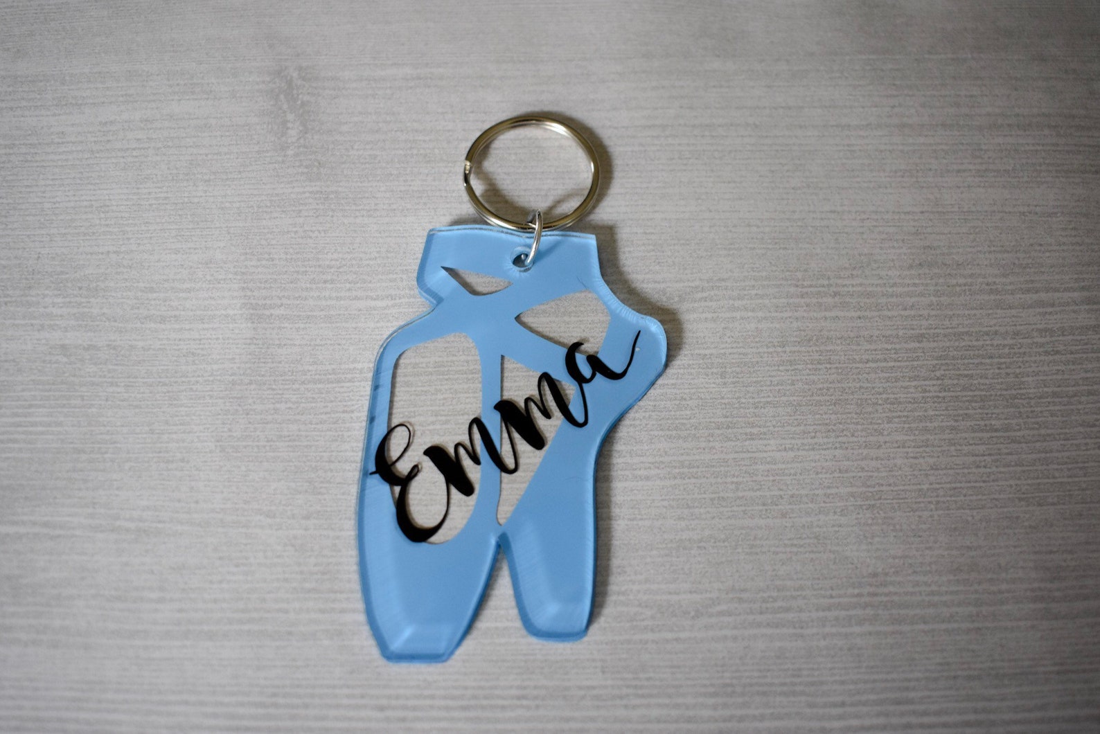 ballet shoes keychain; dance keychain; dancer keychain; ballet gift; dancer gift; customized keychain; acrylic keychain; dance s