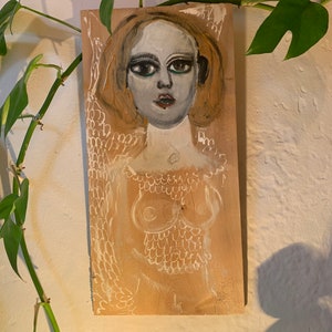 Bird woman angel by Art Nomade