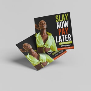 Buy Now Pay Later Flyer, Shop Now Pay Later Later Flyer, Editable Flyer Template, Canva Flyer Template, Shop Pay Flyer, Boutique Flyer