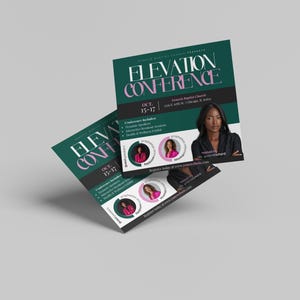 Women&#39;s Conference Flyer, Editable Flyer Template, Women&#39;s Ministry Flyer, Business Conference Flyer, Digital Flyer, Speaker Flyer