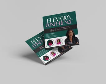 Women&#39;s Conference Flyer, Editable Flyer Template, Women&#39;s Ministry Flyer, Business Conference Flyer, Digital Flyer, Speaker Flyer