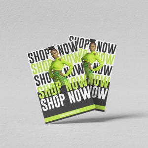Boutique Flyer Template, Shop Now Flyer, Hair Flyer Template, Editable Flyer, Canva Flyer Template, Pink Flyer Template, IG Promo Flyer