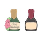 Wine Bottle Cookie Cutter