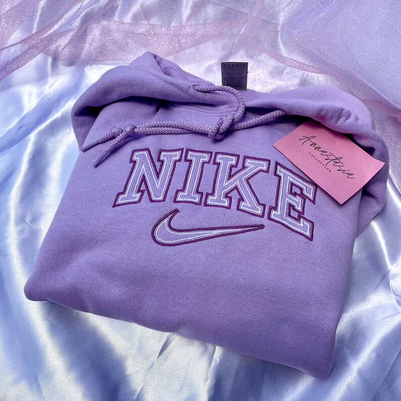 nike hoodie embroidered name