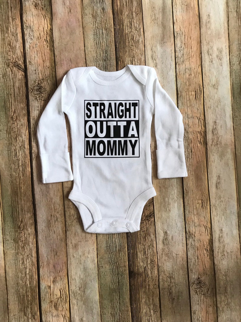 straight outta mommy outfit