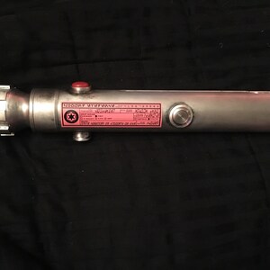 Imperal Impound Label for Ahsoka Tano lightsabers image 2
