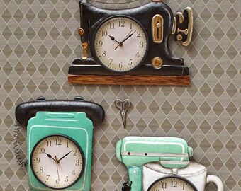 Antique Wall Clock Etsy