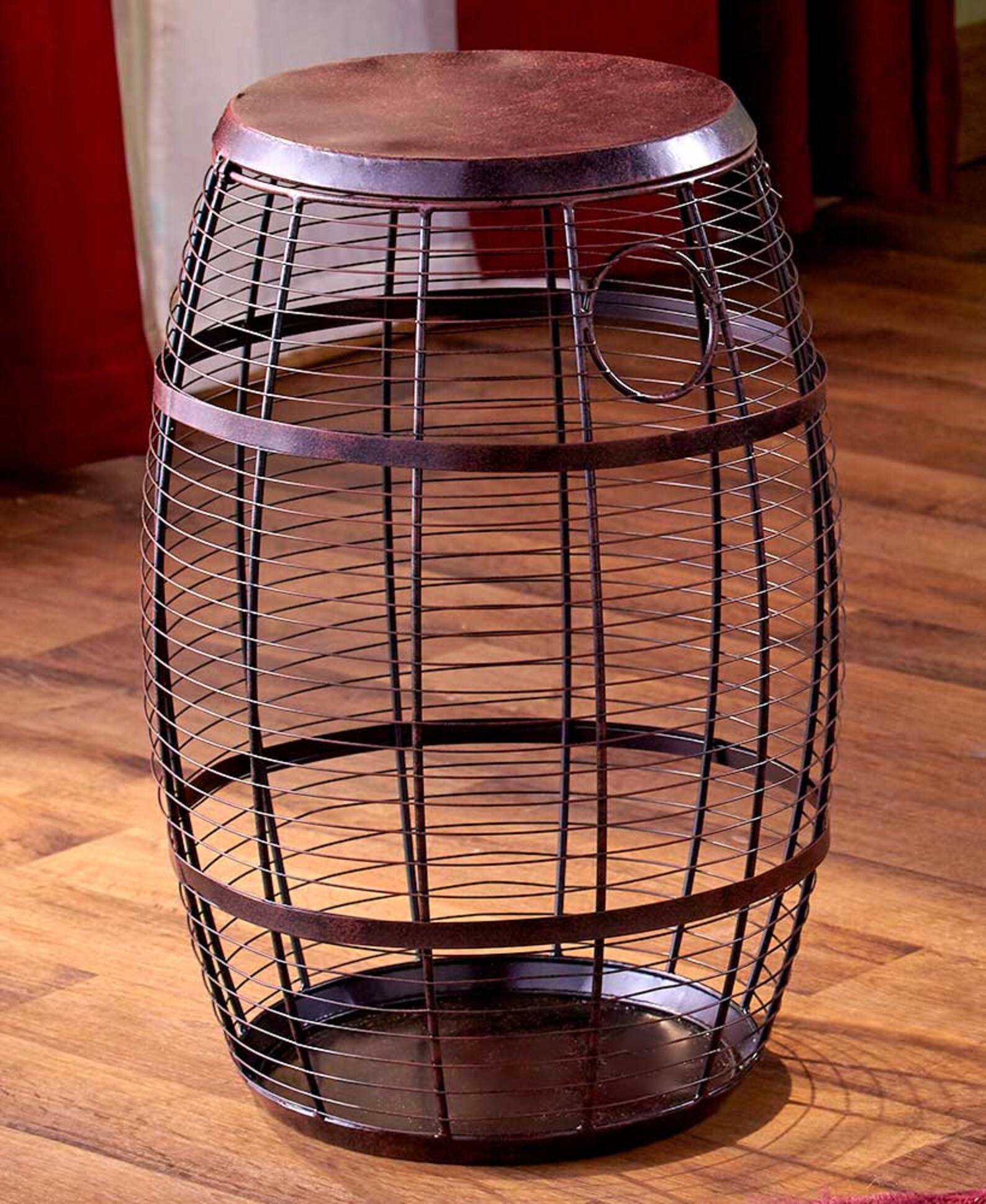 Wine Cork Holder Accent Tables End Tables with Storage Etsy