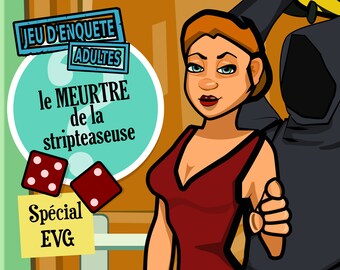 The murder of the stripper - adult mystery game (EVG)