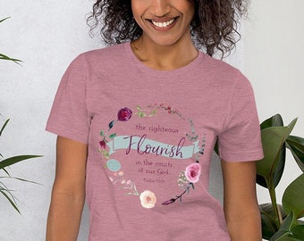 Flourish / Camiseta Unisex de Manga Corta