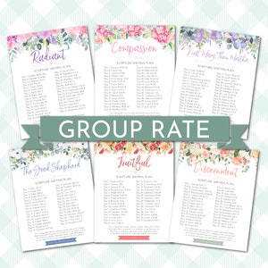2023 Radiant Scripture Writing Plans (Digital Download) GROUP RATE