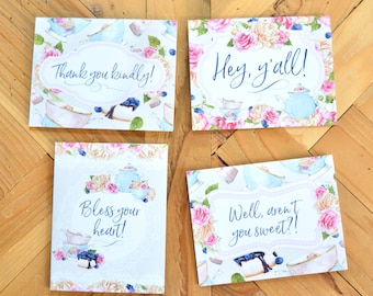 Southern Tea Party | Greeting Cards