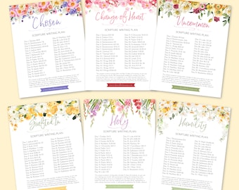 2024 Chosen Scripture Writing Plans (Digital Download) INDIVIDUAL