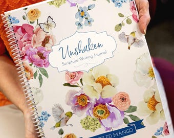 Unshaken Scripture Writing Journal (2025 version)