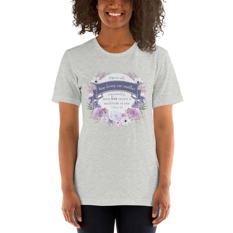 Keep Loving Earnestly Short-Sleeve Unisex T-Shirt image 6