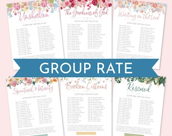 2025 Unshaken Scripture Writing Plans (Digital Download) GROUP