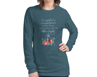 Every Good Gift Christmas shirt | Unisex Long Sleeve Tee
