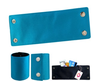 Wrist Wallet Truly Turquoise Bracelet Cuff Jewelry Accessory Arm Band Money Holder Hidden Pocket Purse Sport Wallet Hands Free