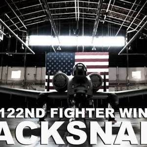 A-10 A 10 122nd Blacksnakes USAF Thunderbolt II BRRRT Warthog Plane