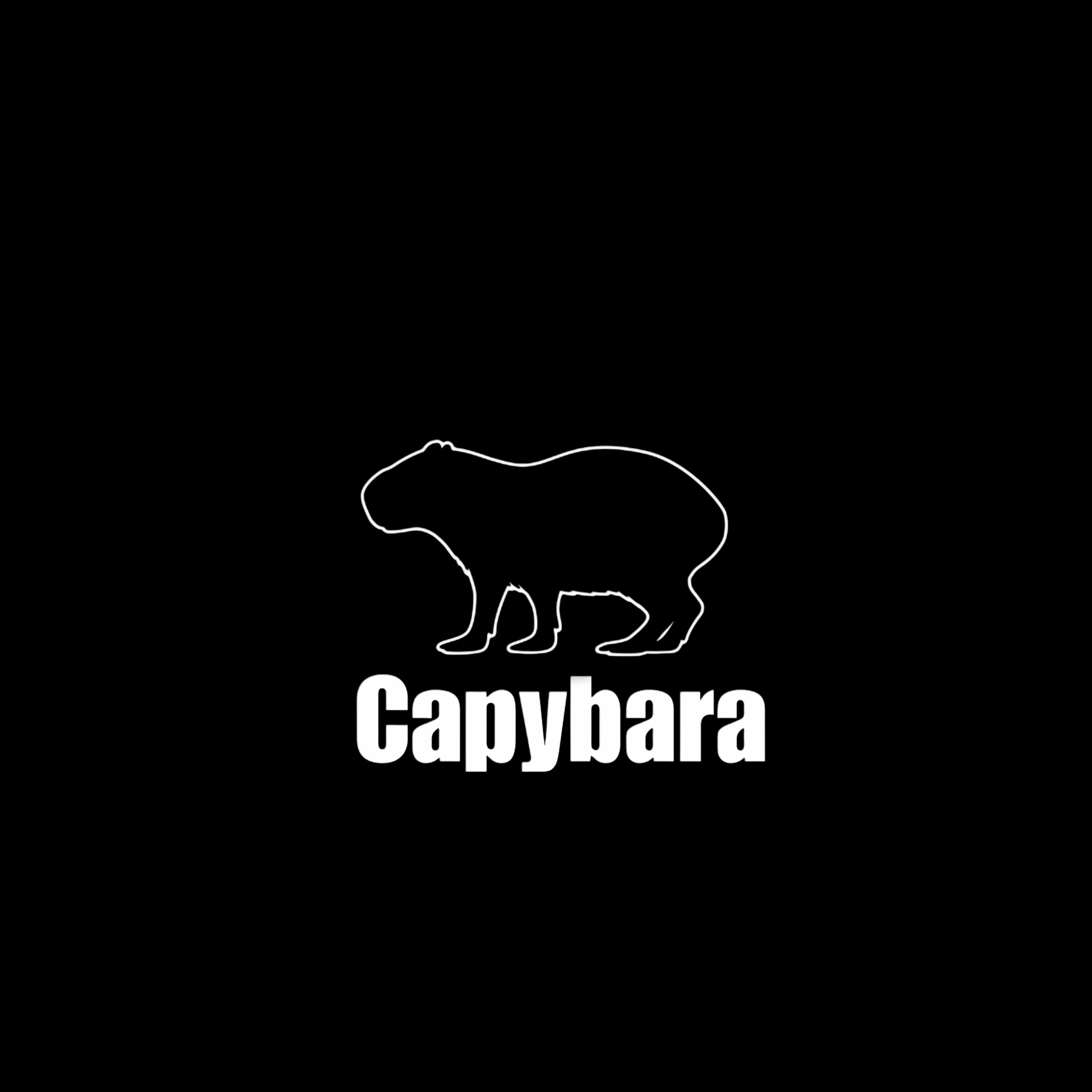 Capybara , Cappy , Animal, Interior /exterior Vinyl Decal Sticker ...