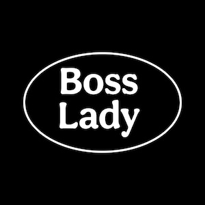 Boss LadyVinyl stickersticker | &quot;Baas&quot; | girl power sticker Sticker | Bumpersticker | Meisje| Sticker baas | Verschillende kleuren en maten