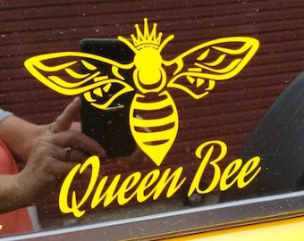 Abeja reina, Abeja, Abeja reina, Abeja de miel, Adhesivo de vinilo, Varios colores y tamaños