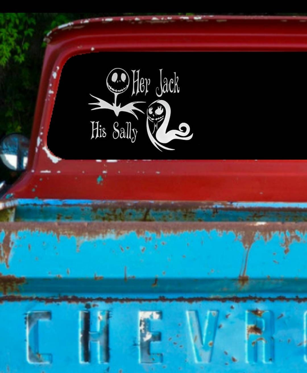 Vinyl Decal- Jack Skellington Nightmare (Pick Size & Color) Car Truck  Sticker