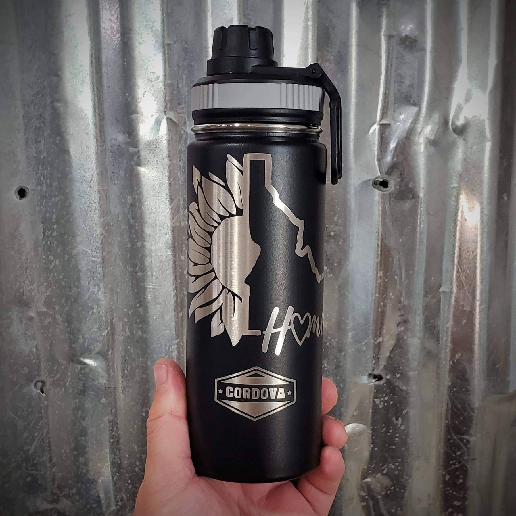 Custom 64 oz Water Bottle  Engraving & UV Ink Printing Available - Cordova  Outdoors