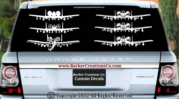 A-10 A10 A 10 デカール サンダーボルト II BRRRT ウォートホッグ USAF