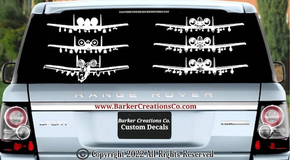 A-10 A10 A10 デカール USAF サンダーボルト II BRRRT イボイノシシ