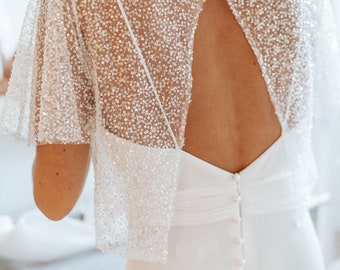 Robbie sequinned blouse