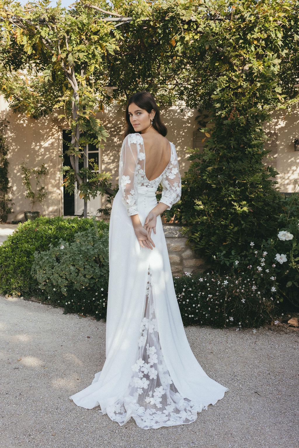 Caftan Blanc Style Maison Avec Dentelle Marguerite - Taille Unique - Neuf Avec Petits Défauts