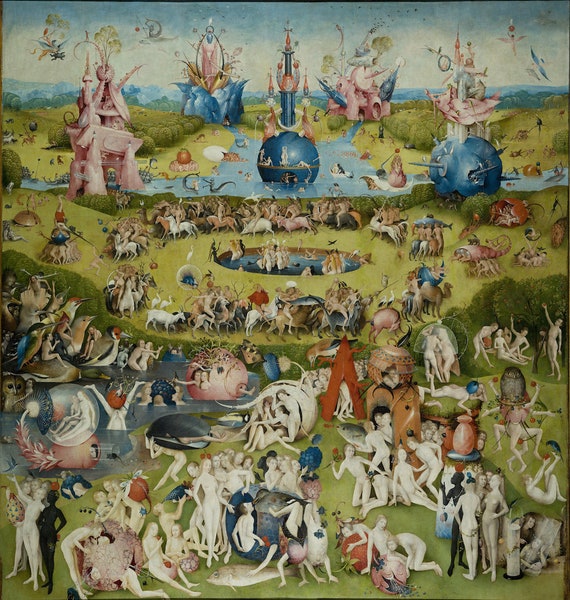 ヒエロニムス・ボス『快楽の園』（1503-1515）デジタルダウンロード