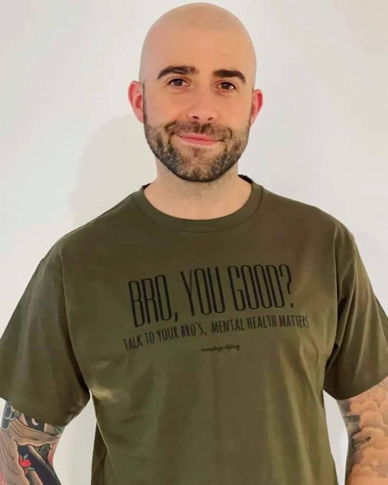 BRO YOU GOOD Tee Shirt Father's Day Men's Mental Etsy