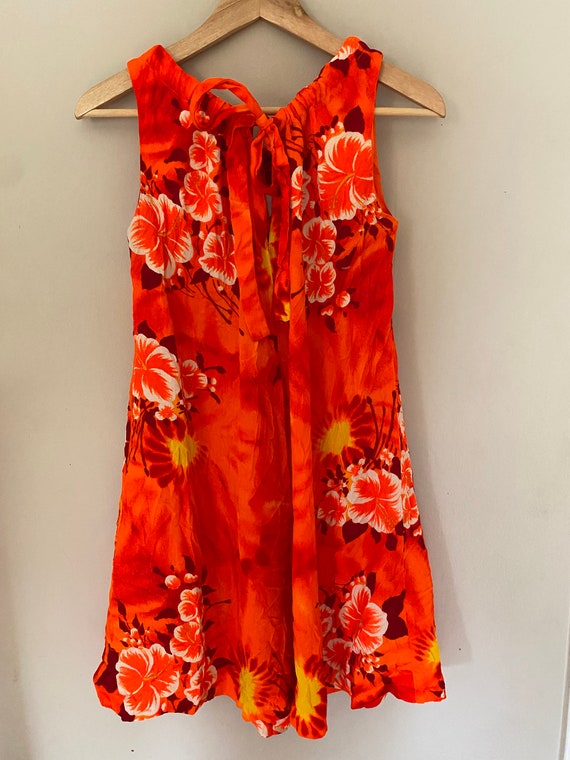 Hawaiian Tiki Dress Handmade