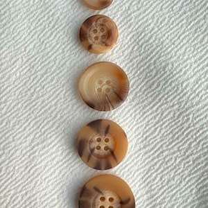 Coat Jacket Knitting Cardigan Buttons Brown / Beige design  15mm 18mm 23mm 25mm