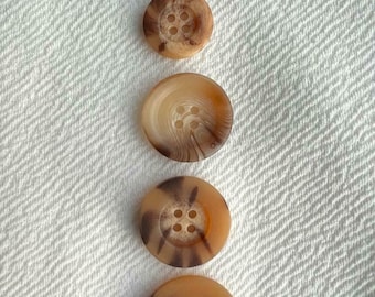 Coat Jacket Knitting Cardigan Buttons Brown / Beige design  15mm 18mm 23mm 25mm