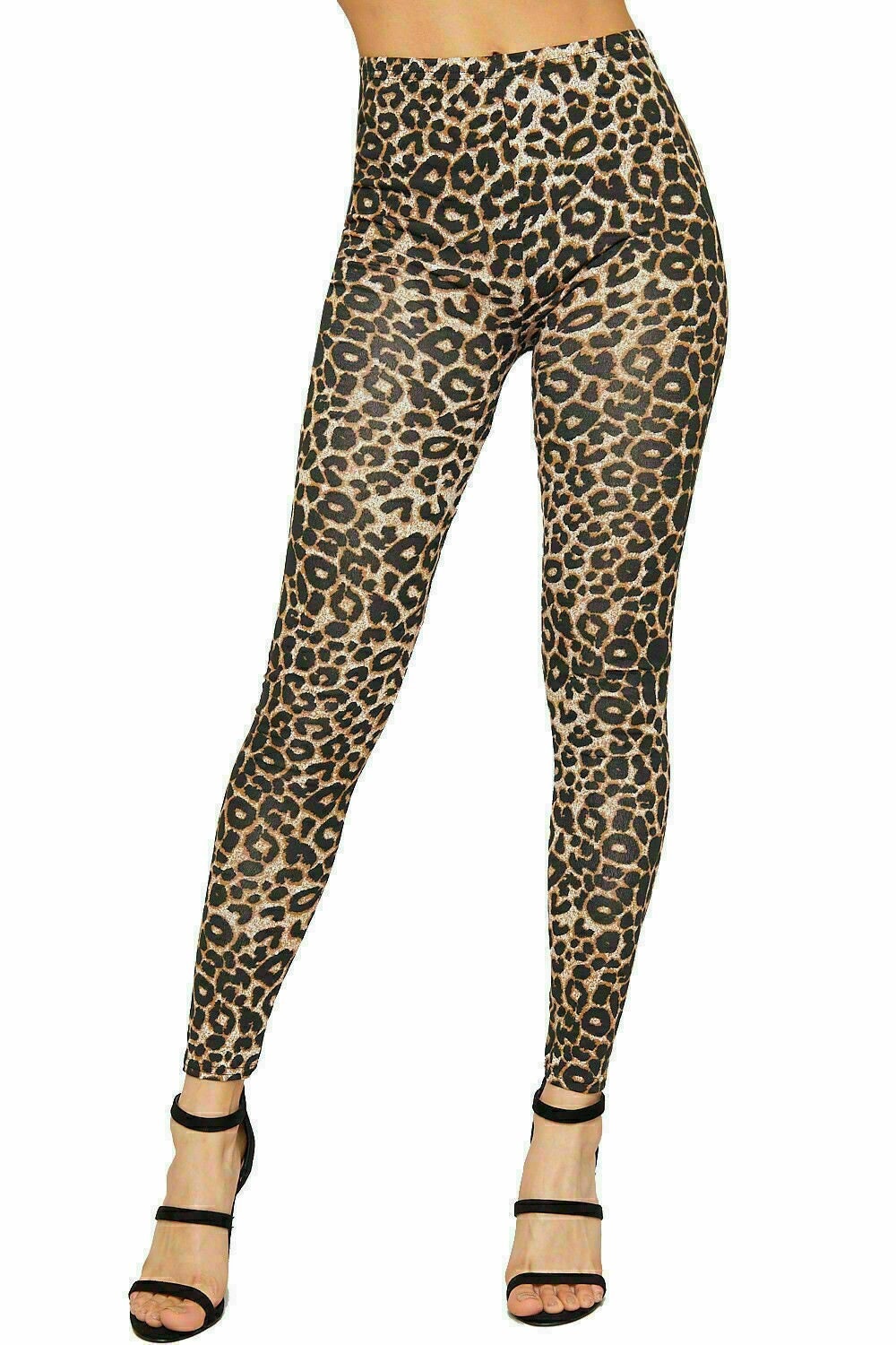 Red Leopard Print Low Rise Skinny Jeans