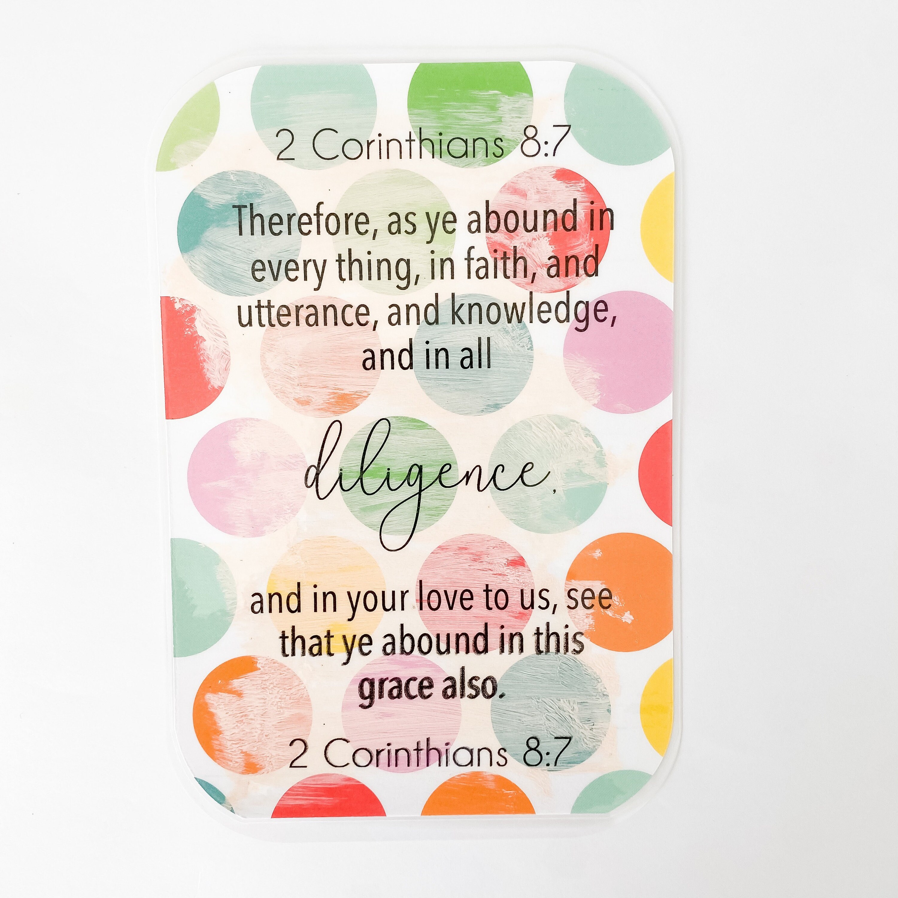KJV / Memory Verse Cards / Laminated / Scripture Cards / Bible Etsy